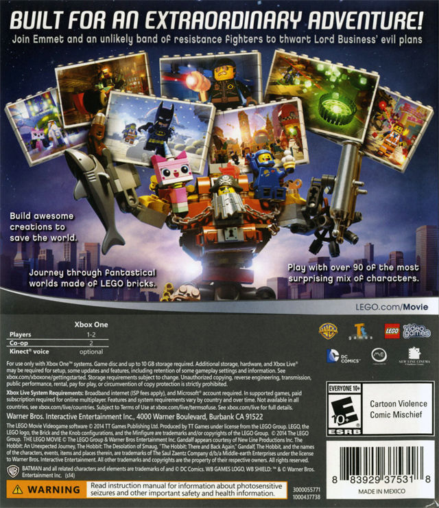 Thumbnail: LEGO Movie Videogame