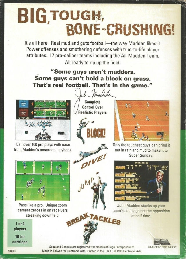 Thumbnail: John Madden Football