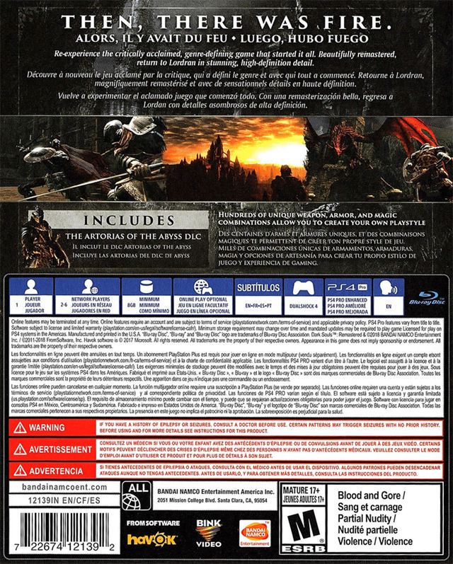Thumbnail: Dark Souls Remastered