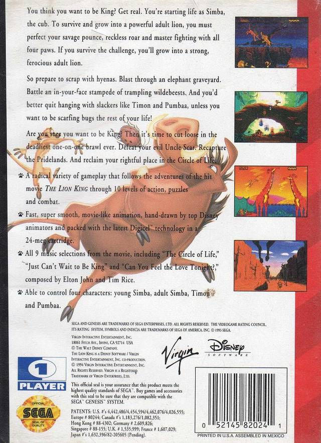 Thumbnail: The Lion King