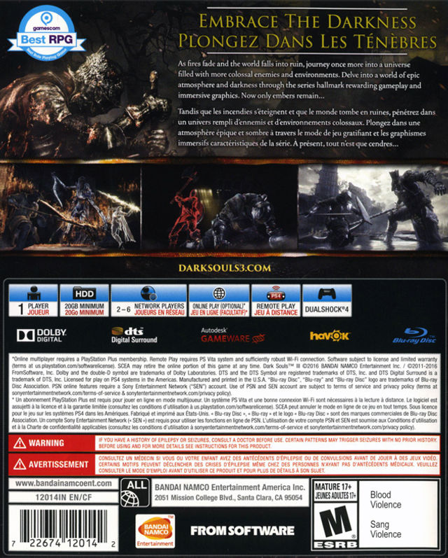 Thumbnail: Dark Souls III