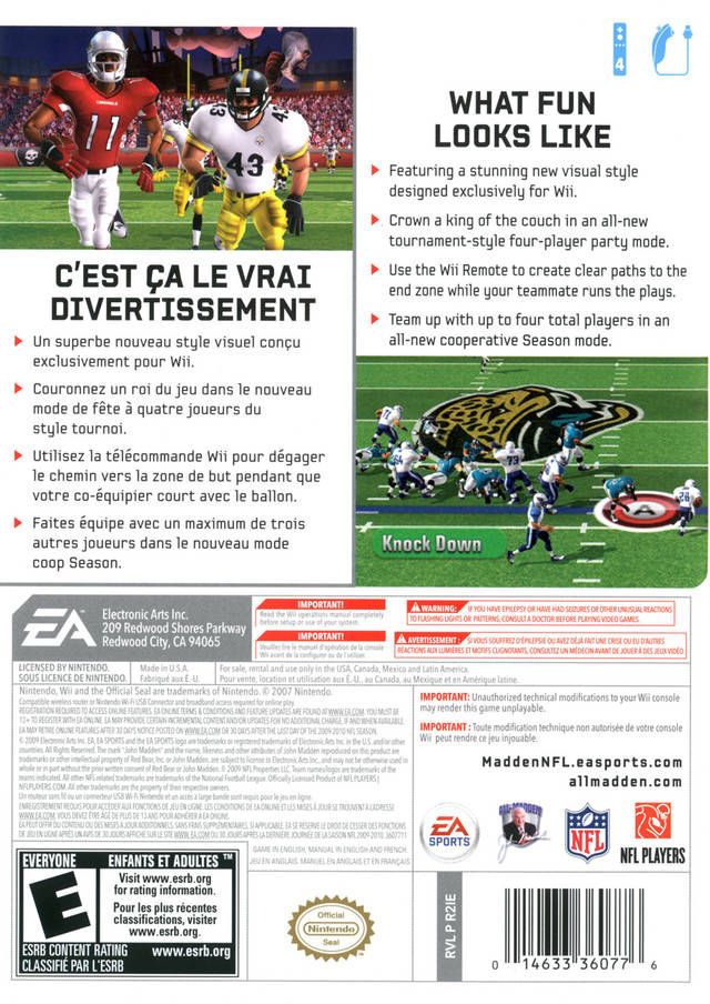 Thumbnail: Madden NFL 10