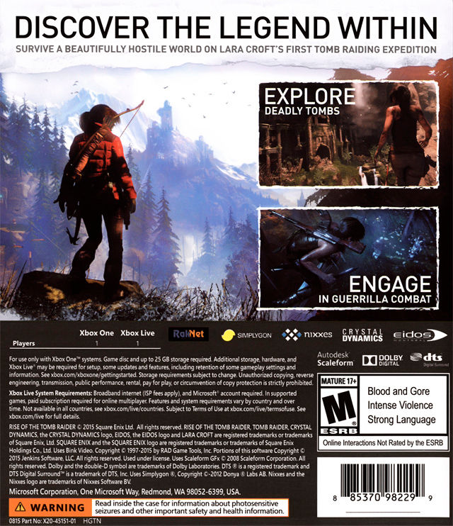 Thumbnail: Rise of the Tomb Raider