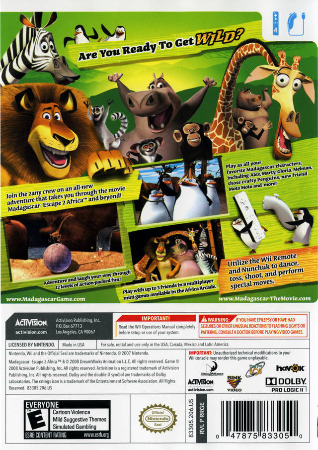 Thumbnail: Madagascar Escape 2 Africa