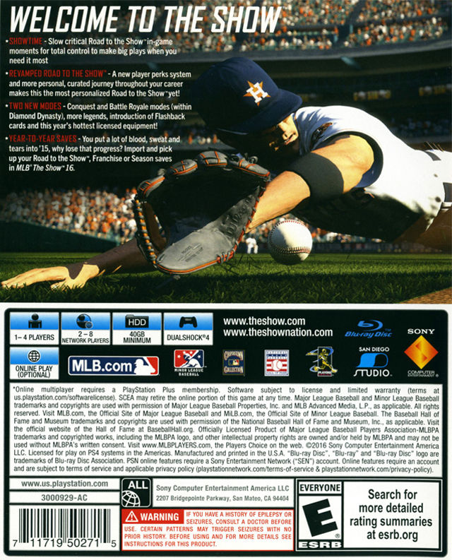 Thumbnail: MLB The Show 16