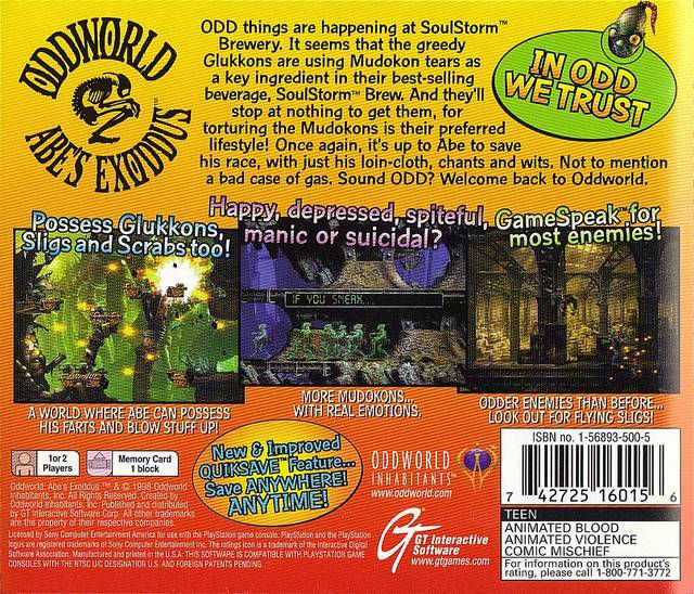Thumbnail: Oddworld: Abe's Exoddus