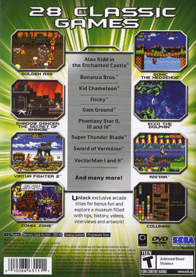 Thumbnail: Sega Genesis Collection