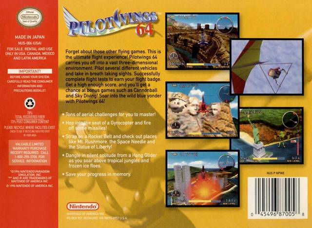 Thumbnail: Pilotwings 64