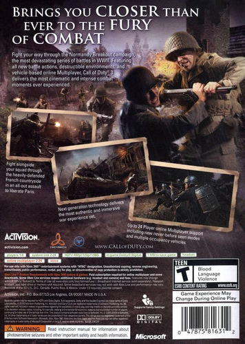 Thumbnail: Call of Duty 3