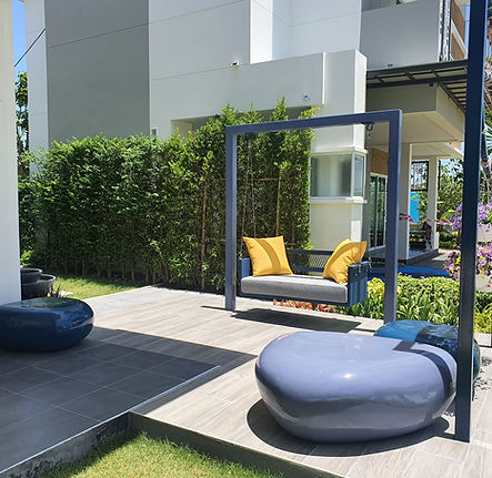 เลอนีโอไพร์ม แพรกษา-เทพารักษ์ Modern Outdoor Seating