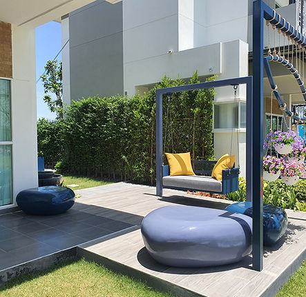 เลอนีโอไพร์ม แพรกษา-เทพารักษ์ ตกแต่งลานและสวน