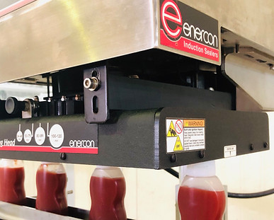 Enercon Induction Sealer for Mabin Chili Sauce
