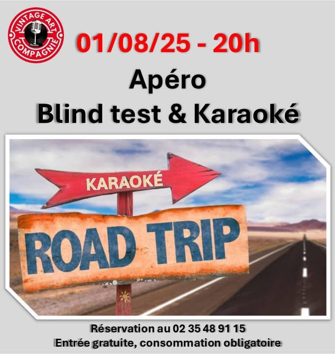 Karaoké & blind test special road trip
