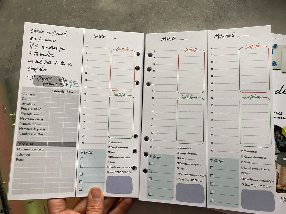 Miniature : Agenda Bullet