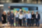 Group of people facing the camera