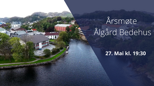 Årsmøte Ålgård Bedehus 27.05.2020 kl. 19:30
