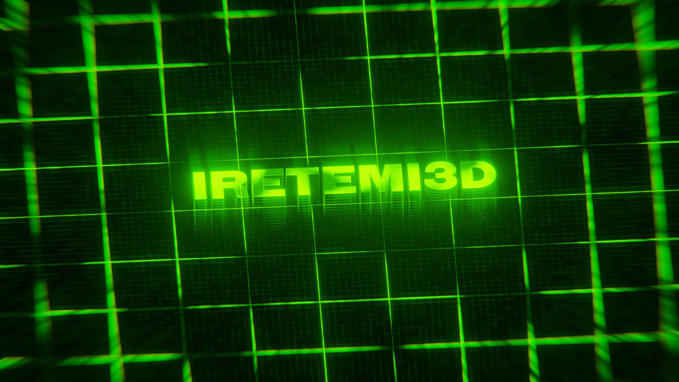 Iretemi3d Name design