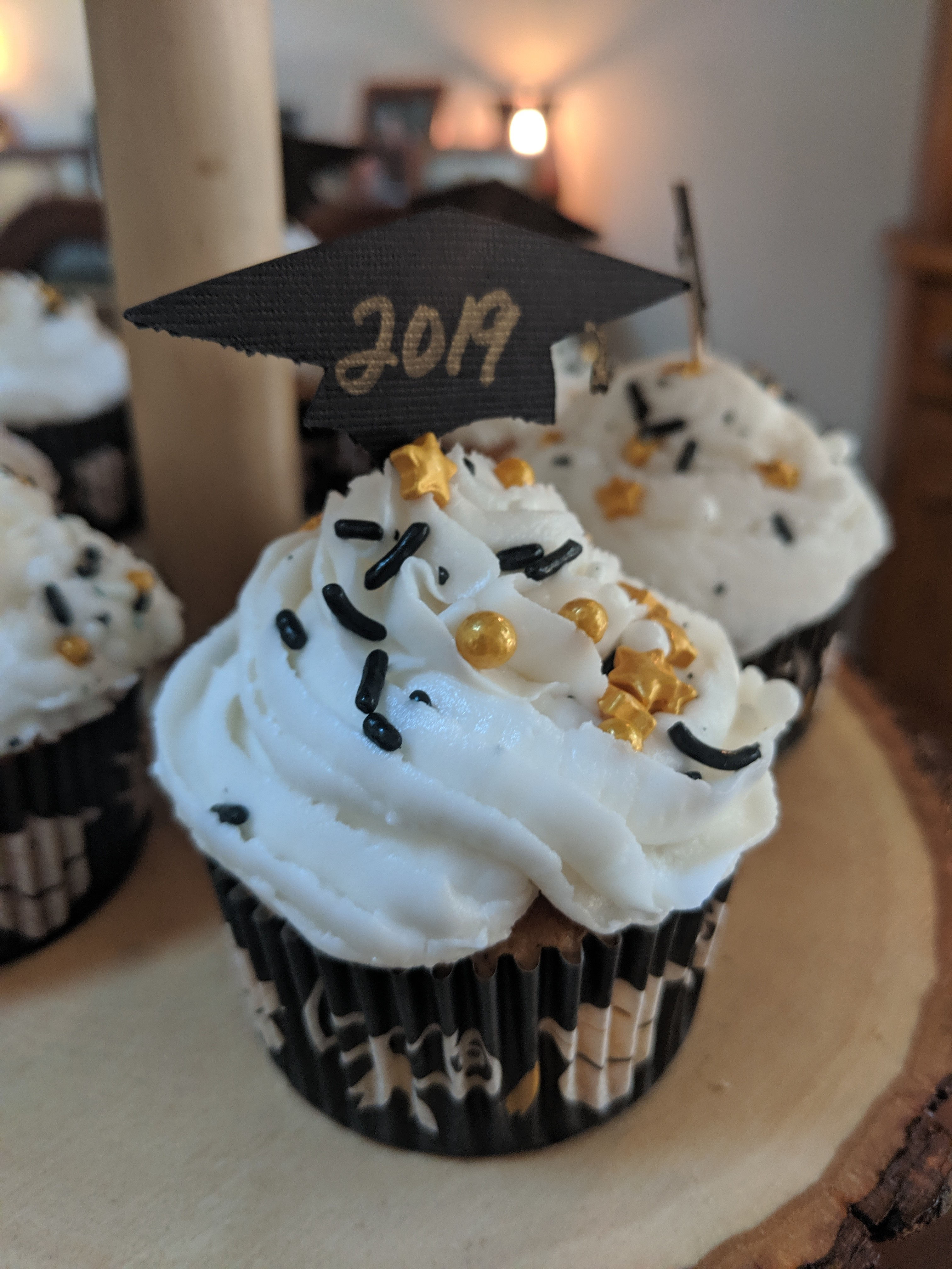 Custom Cupcake toppers - One sided 24 ct