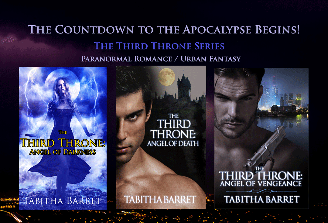 Tabitha Barret, Author of The Third Throne: Angel of Darkness, Paranormal Romance