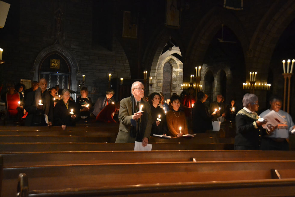 Blessing of the Creche in Candlelight