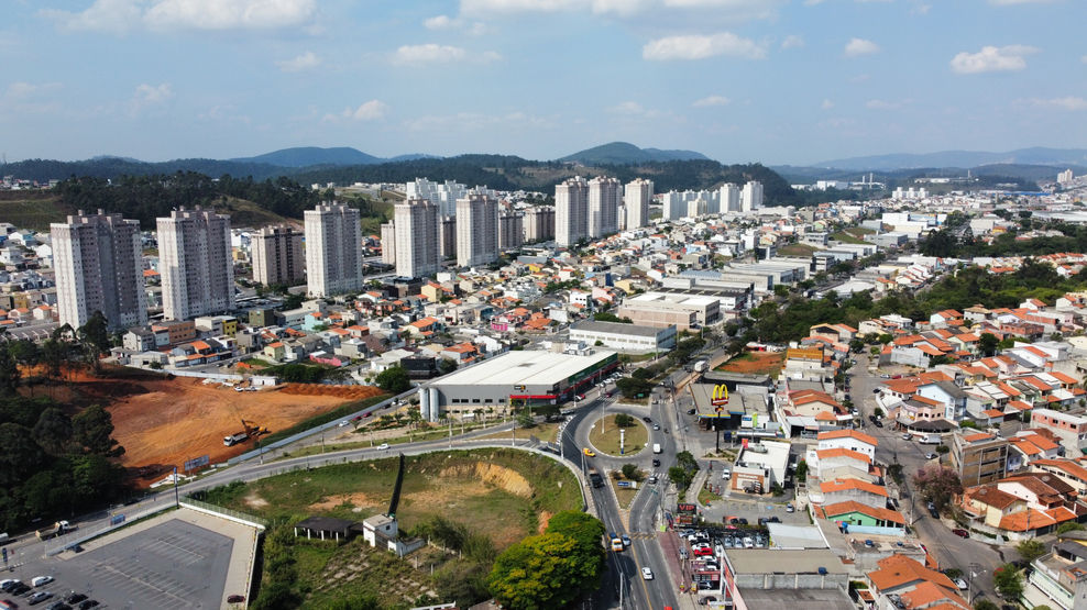 Vista urbana do Polvilho em Cajamar SP