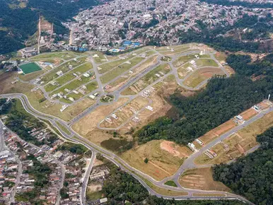 Foto aérea Nova Jaguari