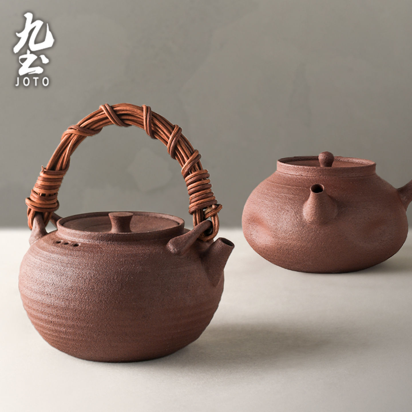JOTO Retro Zisha Teapot & Electric Ceramic Open-flame Tea Stove CHR0660