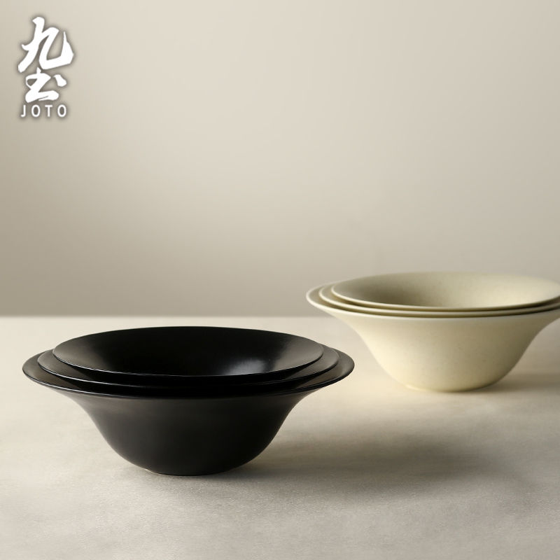 JOTO Japanese-Style Retro Hat-Shaped Bowl CJR0636