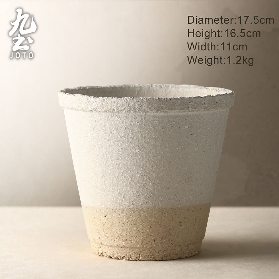 섬네일: JOTO Colorful Handmade Terracotta Planter DER0115
