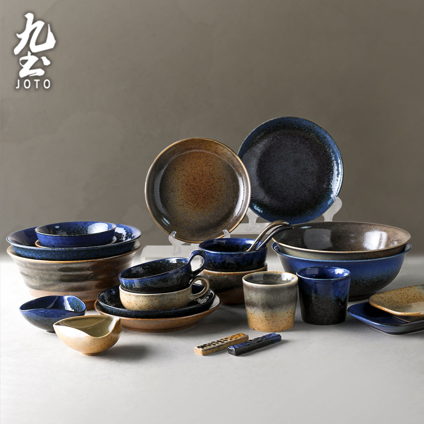 JOTO Japanese-style Bowl & Plate Set CJR0647