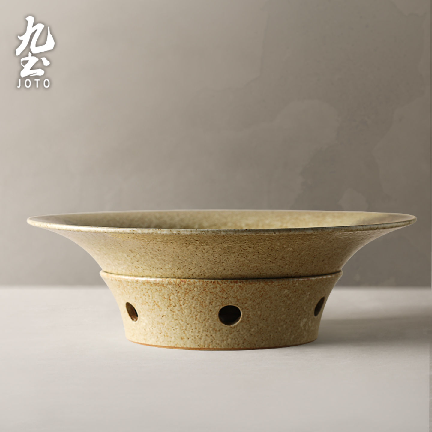 JOTO Handcrafted Clay Dry Pot CJR0649