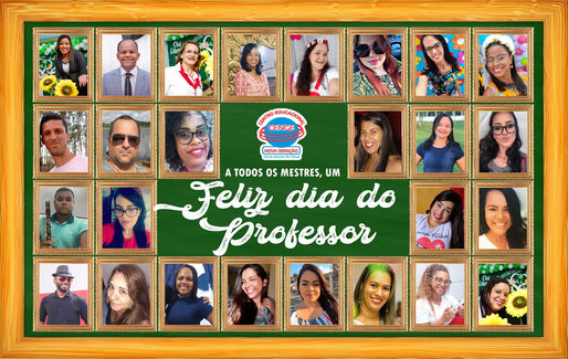 FELIZ DIA DO PROFESSOR!