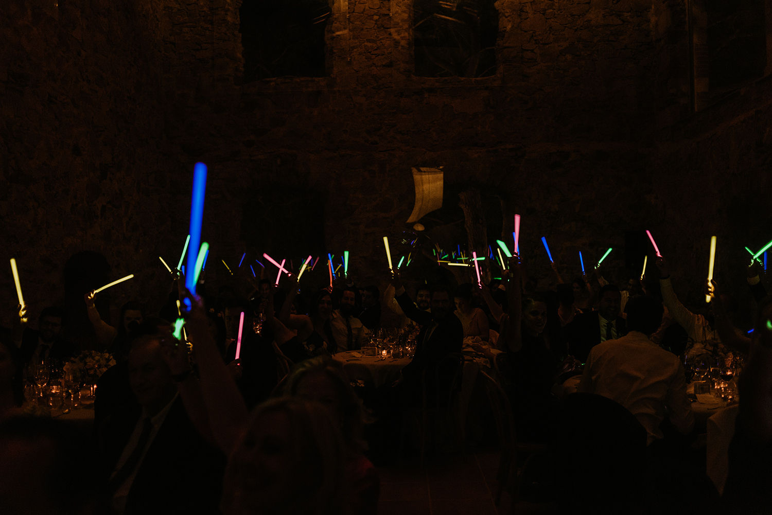 Pack de 25 palos de luz