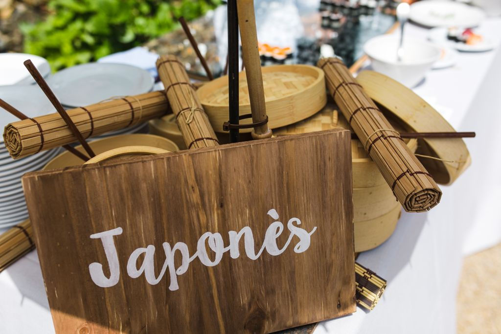 Cartel madera "Japonés"