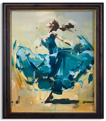 Image of dancer painting framed