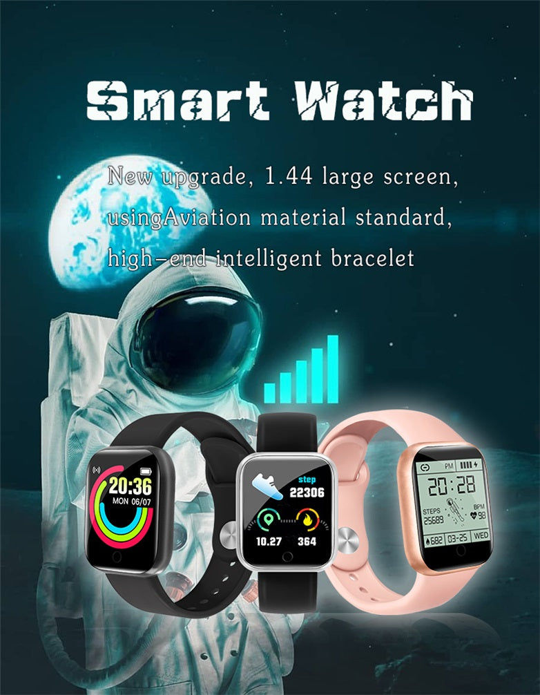 Miniatura: Smart Watch With Bracelet - Black
