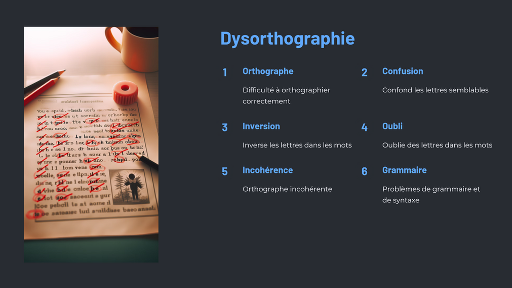 Dysorthographie 