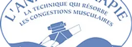 Logo L'ANATOTHÉRAPIE, technique résorbe congestions musculaires, médecine alternative de pointe.