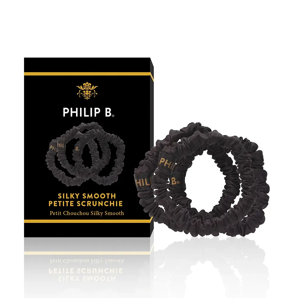 Thumbnail: PHILIP B SILKY SMOOTH PETITE SCRUNCHIE SET