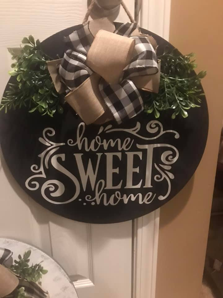Home Sweet Home Door Hanger