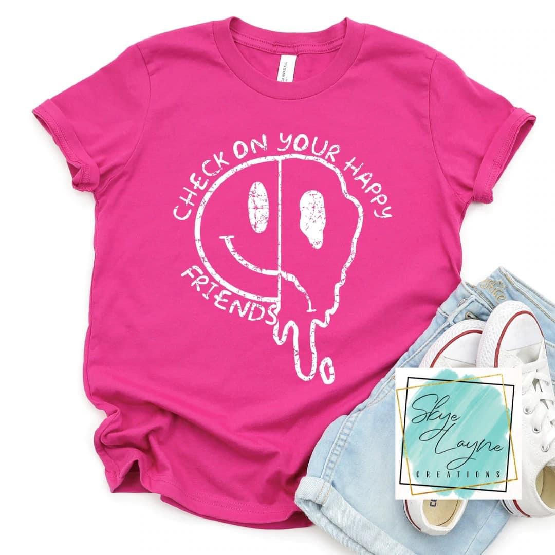 Check on your Happy Friends