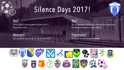 FC Negenmanneke neemt deel aan de 'Silence Days 2017'