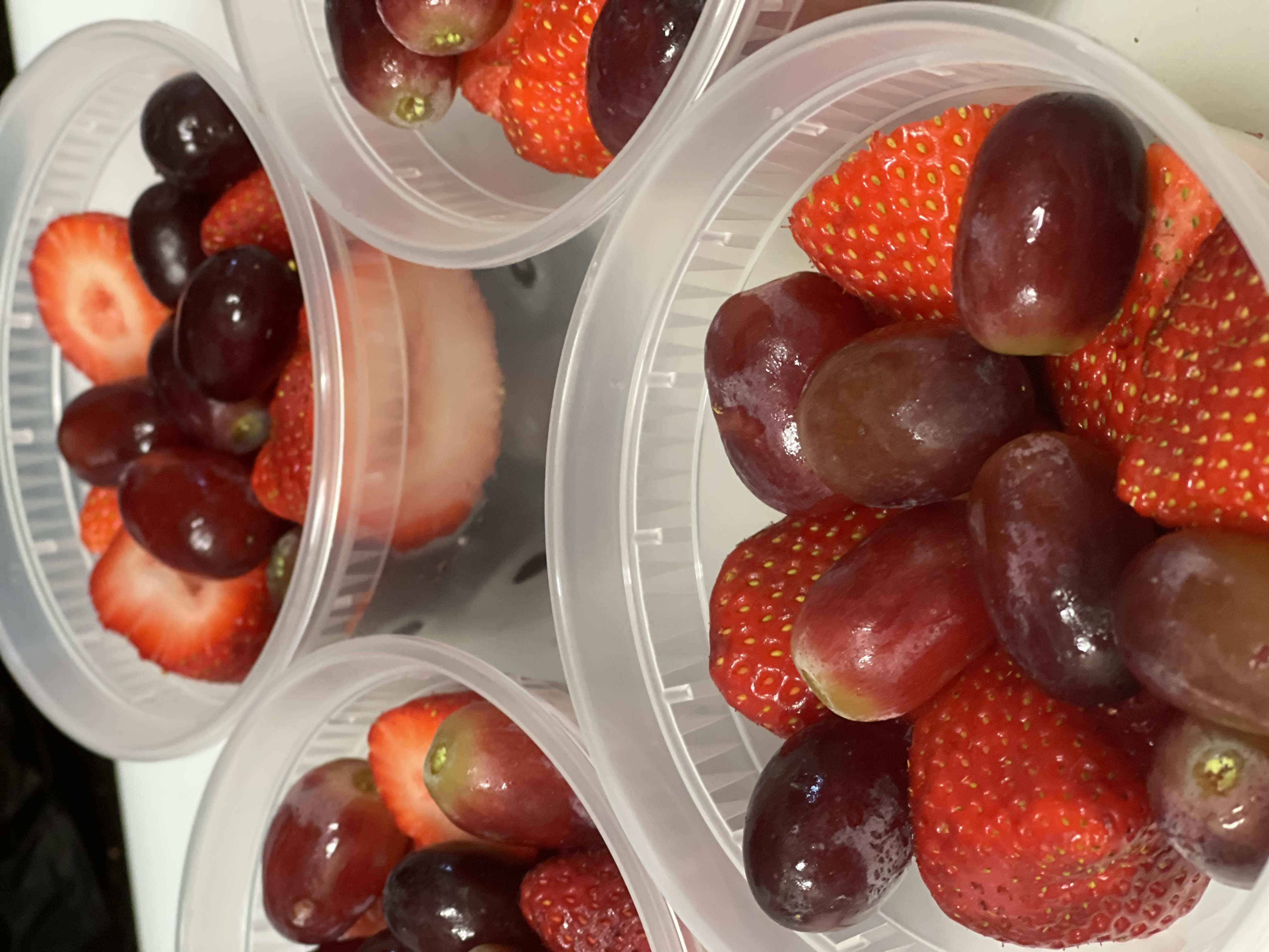 Arranged Food and Objects