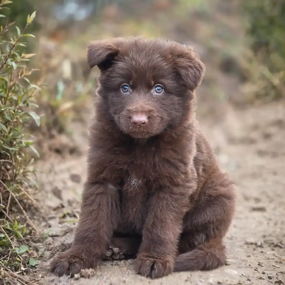 German Shepherd puppy in Encino CA raised with family focused care and early social handling