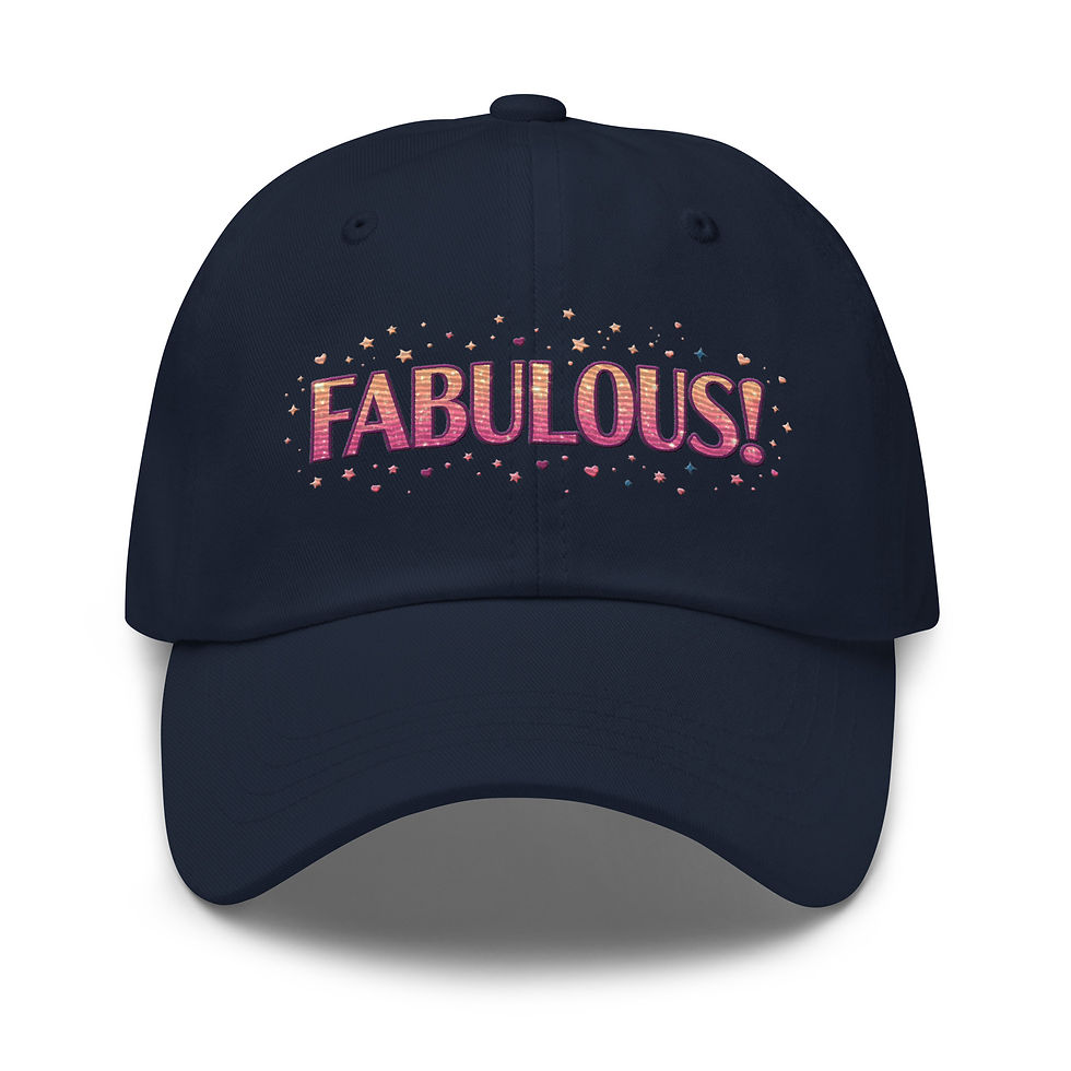 Thumbnail: Fabulous! Cotton Baseball Cap