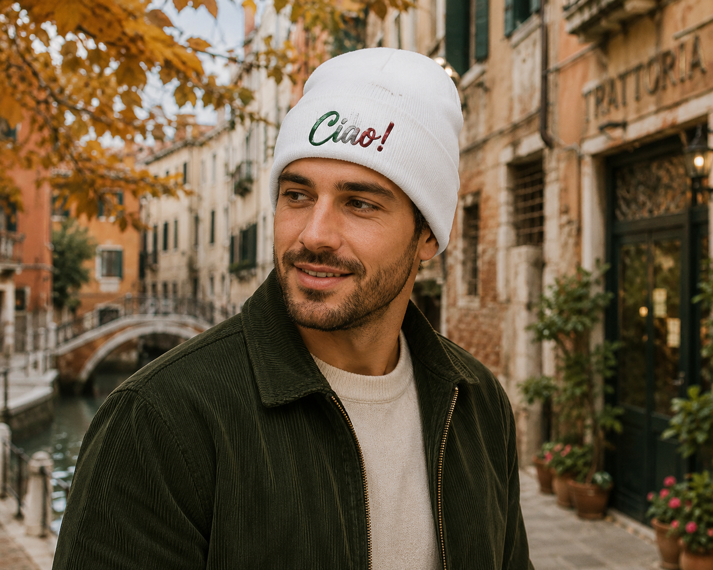 Ciao Cuffed Beanie Hat