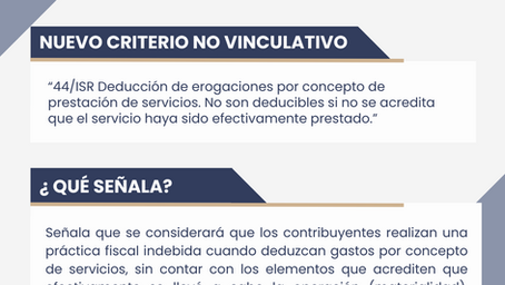 2da. Resolución de Modificaciones a la Resolución Miscelánea Fiscal para 2024 y su Anexo 3 “Criterios no vinculativos”.