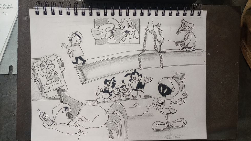 Toons in the Crane Factory