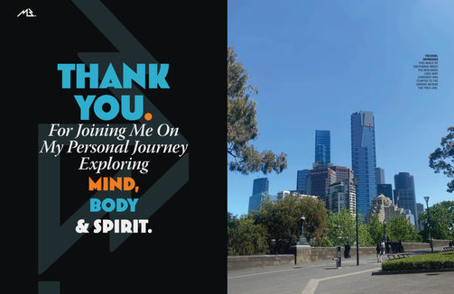 MB. Magazine Thank You Page