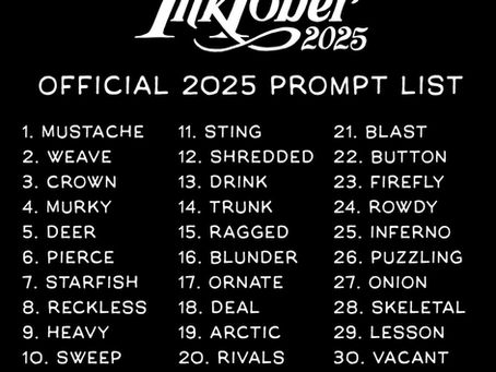Inktober 2025 :
